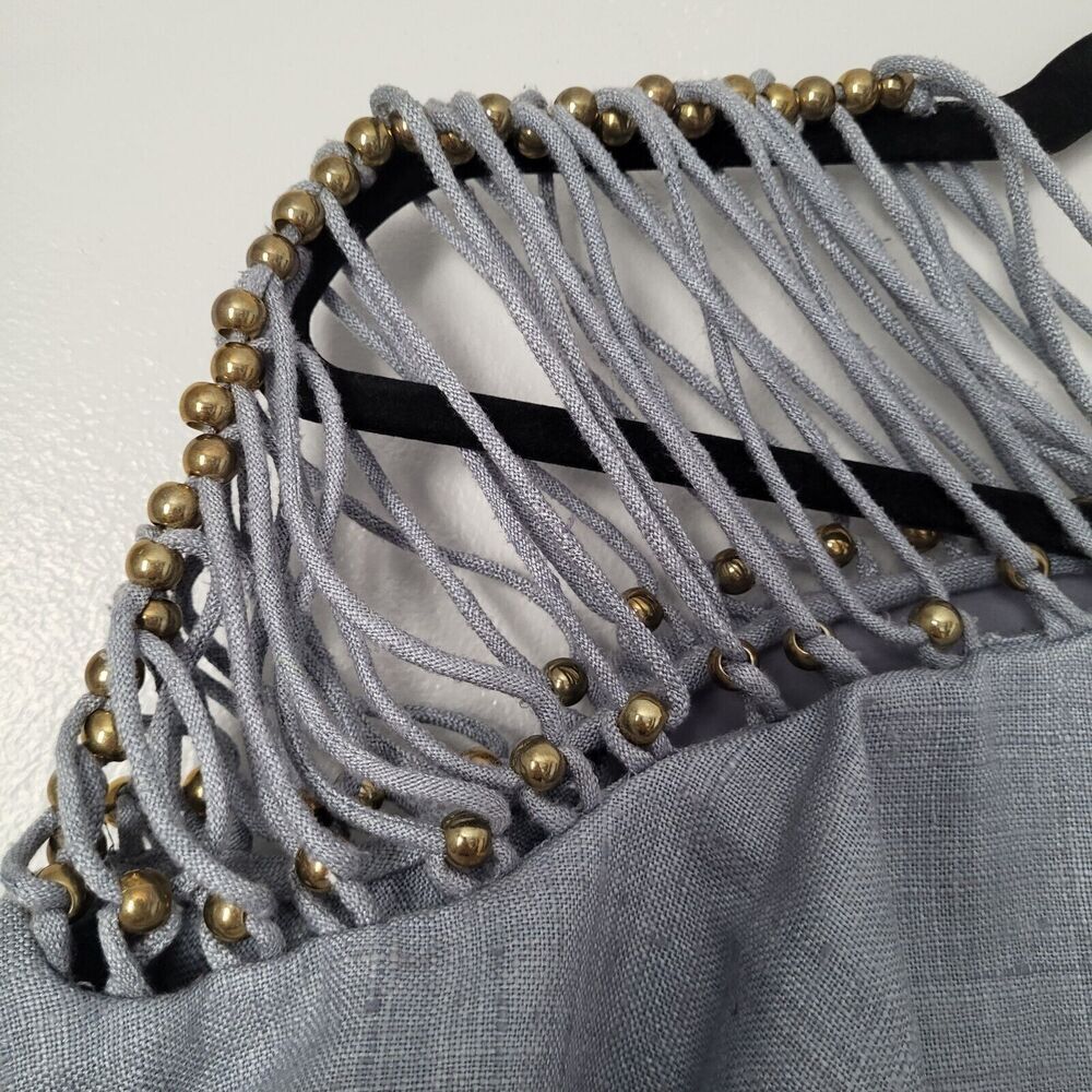 RARE $1900 Zimmermann Havoc Lattice Silk Flounce Dress Sz US 4/ Small /0 - Picture 12 of 16